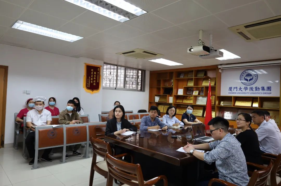 青春心向党，建功新时代——后勤集团组织青年职工观看庆祝中国共青团成立100周年大会直播畅谈体会