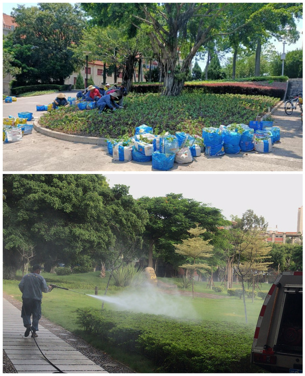 新同学们，后勤人欢迎你们！