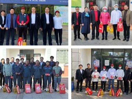 心系困难职工、传递温暖关怀——集团领导慰问2023年度病、困难职工