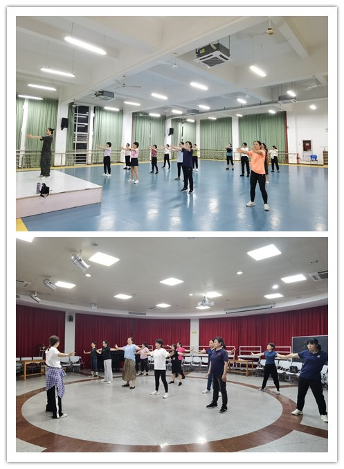 身随乐动增强体质，放松心情快乐工作 ——集团妇委会联合漳州校区服务办开展学跳健身操活动